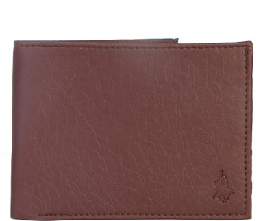 

Royal County Of Berkshire Polo Club Men Brown Artificial Leather Wallet(6 Card Slots), Brown-02