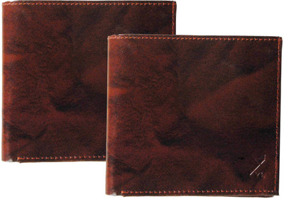 

Yours Luggage Men Brown Genuine Leather Wallet(9 Card Slots), Brown 02
