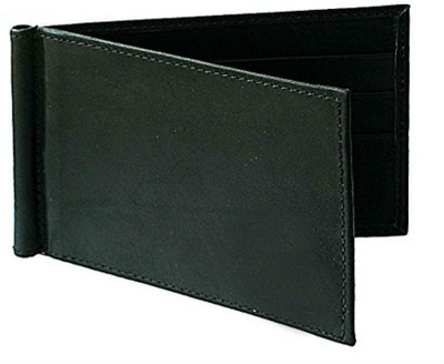 

Creative India Exports Men Black Genuine Leather Money Clip(6 Card Slots)