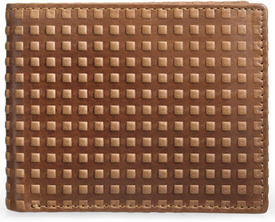 

Teakwood Men Brown Genuine Leather Wallet(2 Card Slots)