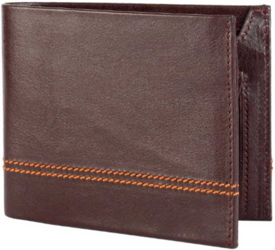 

XCCESS Men Brown Genuine Leather Wallet(2 Card Slots)