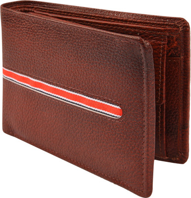 

Death by Color Men Brown Genuine Leather Wallet(8 Card Slots)