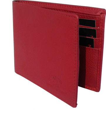 

NUKAICHAU Boys Red Artificial Leather Wallet(6 Card Slots)