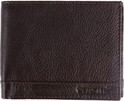 Wrangler Men Brown Genuine Leather Wallet(13 Card Slots) available at flipkart for Rs.1125