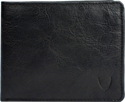 

Hidesign Men Black Genuine Leather Wallet(3 Card Slots)
