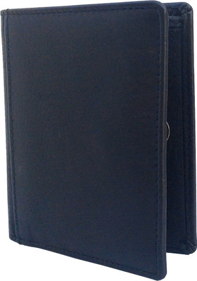

NUKAICHAU Men Black Genuine Leather Card Holder(8 Card Slots)