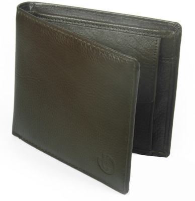 

Trendy Guys Men Brown Genuine Leather Wallet(9 Card Slots)