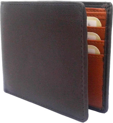 

NUKAICHAU Men Brown Artificial Leather Wallet(6 Card Slots)
