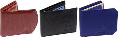 

Cay Men Multicolor Artificial Leather Wallet(5 Card Slots)