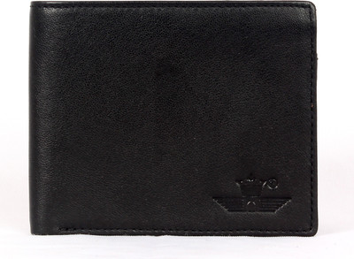 

Swiss Connection Men Black Genuine Leather Wallet(10 Card Slots)