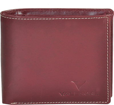 

VALENORE Men Maroon Genuine Leather Wallet(9 Card Slots), Mahogany italian