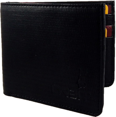 

Orbit Men Black, Red Genuine Leather Wallet(8 Card Slots)