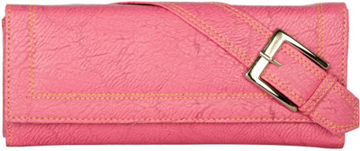 

Cuddle Women Casual Pink Fabric Wallet(4 Card Slots)