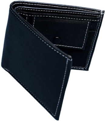 

Hanu Men Black Artificial Leather Wallet(3 Card Slots)