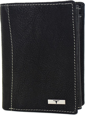 

Urban Forest Men Black Genuine Leather Wallet(9 Card Slots)