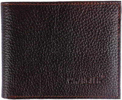 Wrangler Men Brown Genuine Leather Wallet(3 Card Slots)