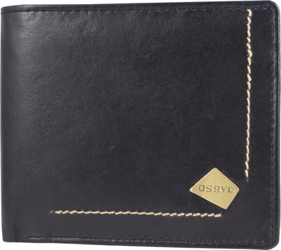 

Accezory Men Black Artificial Leather Wallet(4 Card Slots)