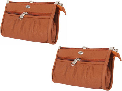 

Feel sixteen Girls Multicolor Genuine Leather Wallet(8 Card Slots), Feel tan dublicate pancha20