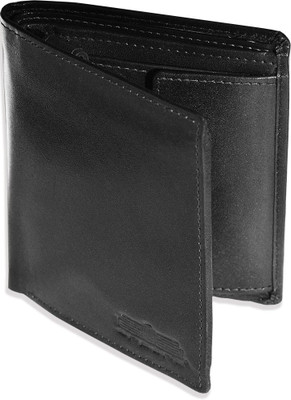 

Arpera Men Formal Black Genuine Leather Wallet(8 Card Slots)