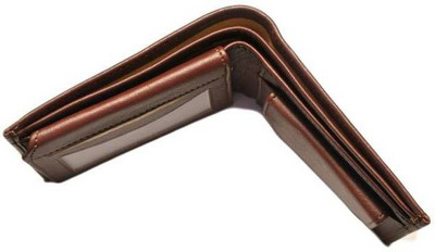 

K.S Fashion Men Tan Genuine Leather Wallet(3 Card Slots)