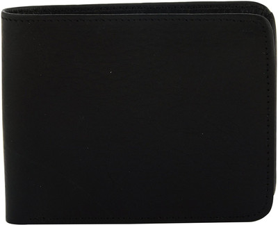 

Hemu's Fashion Men Black Genuine Leather Wallet(4 Card Slots)