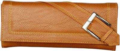 

Cuddle Women Brown Fabric Wallet(4 Card Slots)