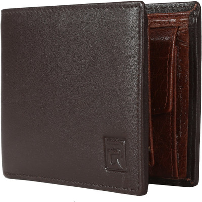 

Regnum Men Brown Genuine Leather Wallet(6 Card Slots)