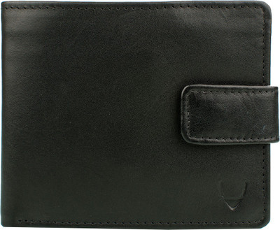 

Hidesign Men Black Genuine Leather Wallet(1 Card Slot)