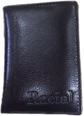 

Racial Men Black Fabric Wallet(10 Card Slots)