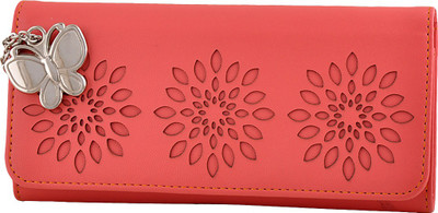 

Butterflies Casual Pink Clutch