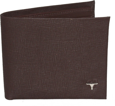 

Bulchee Men Brown Genuine Leather Wallet(8 Card Slots), Dk brown