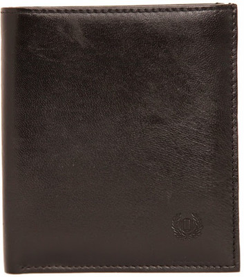 

99Cells Men Casual, Formal Black Genuine Leather Wallet(7 Card Slots)