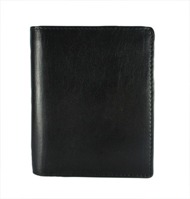 

Arvee Men Formal Black Genuine Leather Wallet(4 Card Slots), #000000