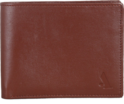 

Adamis Men Tan Genuine Leather Wallet(6 Card Slots)