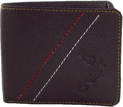 

Orbit Men Brown Genuine Leather Wallet(8 Card Slots)