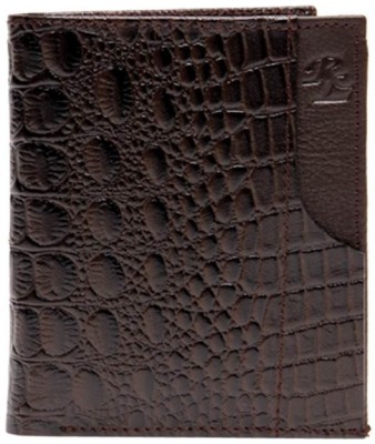 

Walletsnbags Men Casual, Formal Brown Genuine Leather Wallet(3 Card Slots), Brown-w 39