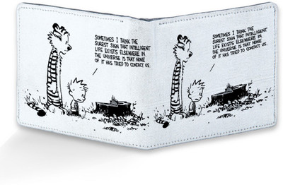 

Franklee Men Multicolor Genuine Leather, Canvas Wallet(6 Card Slots)