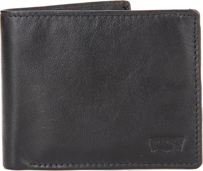 

Levi's Men Black Genuine Leather(2 Card Slots)
