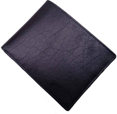 

R-one Men Black Genuine Leather Wallet(6 Card Slots)