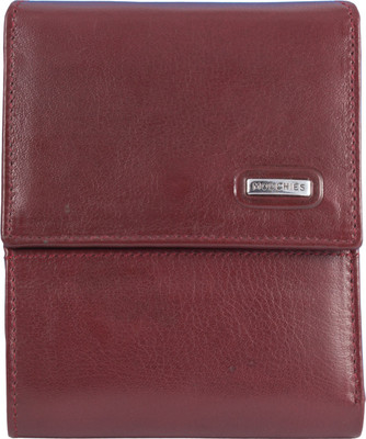 

Accezory Men Maroon Genuine Leather Wallet(5 Card Slots)