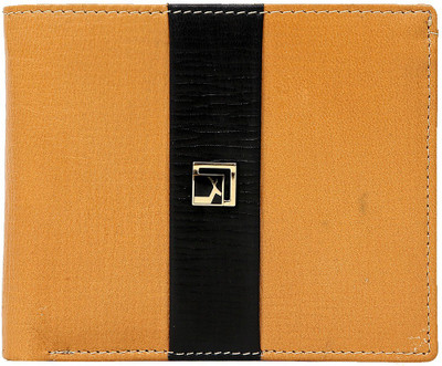 

Da Milano Men Beige Genuine Leather Wallet(12 Card Slots)