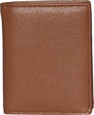 

Vermello Men Tan Artificial Leather Wallet(8 Card Slots)
