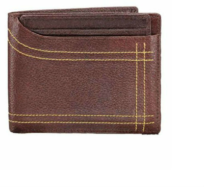 

Creative India Exports Men Brown Genuine Leather Wallet(4 Card Slots)