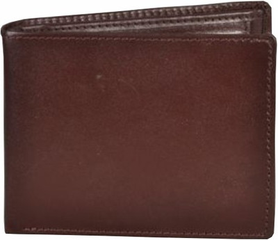 

Divoto Men Brown Genuine Leather Wallet(3 Card Slots), Brown-06
