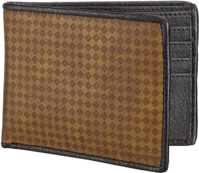 

TSX Men Brown Artificial Leather Wallet(10 Card Slots)