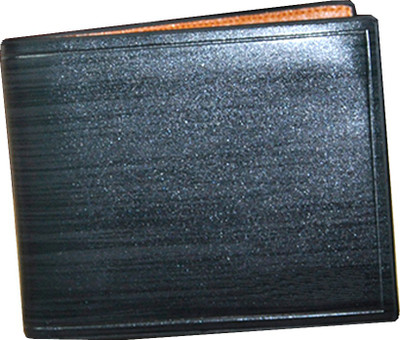 

Death by Color Men Black Artificial Leather Wallet(5 Card Slots)