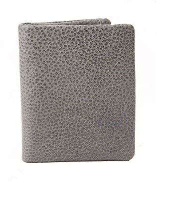 

Creative India Exports Men Grey Genuine Leather Wallet(4 Card Slots), Light grey