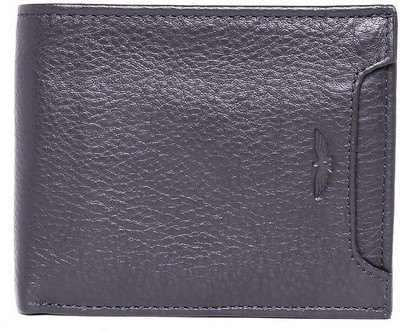 

Park Avenue Men Black Genuine Leather Wallet(4 Card Slots)