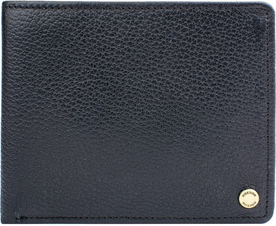 

Hidesign Men Black Genuine Leather Wallet(9 Card Slots)