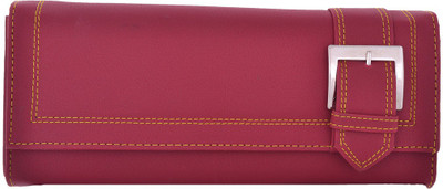 

Cuddle Girls Casual, Formal, Travel, Trendy Multicolor Fabric Wallet(4 Card Slots), Maroon